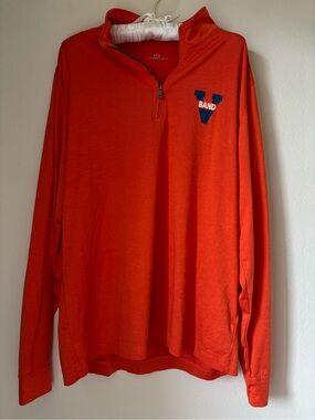 Vansport University of Virginia Band Quarter-Zip Athletic Pullover